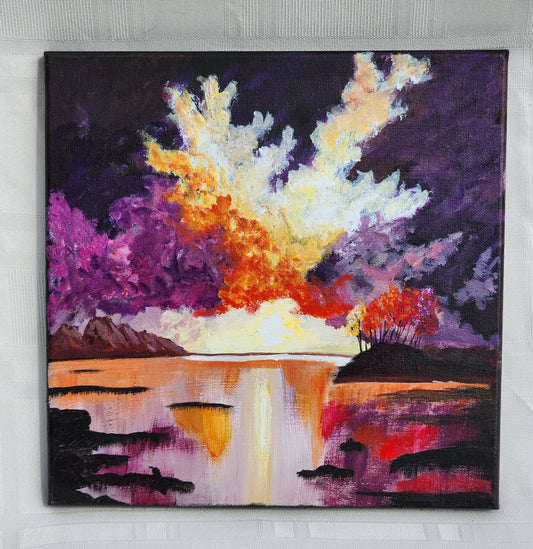 Sunrise Over the Water